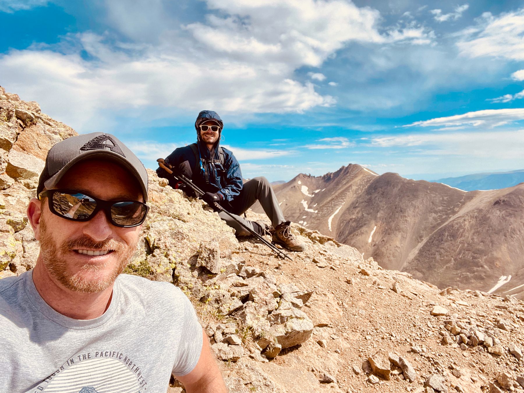 Me and Seth’s First 14er Together 